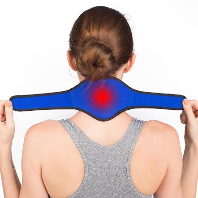 China Weight 30g Heated Neck Massager Belt For Releasing Fatigue / Enhance Metabolism for sale