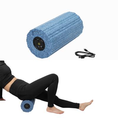 China Vibrating 5 Speed Electric Foam Roller , Electric Muscle Roller Washable Easy Use for sale