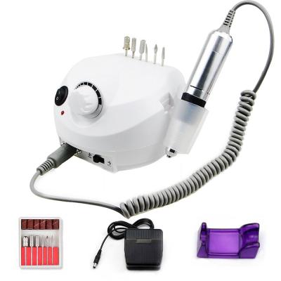 China Colorful Electric Nail Drill Machine High Speed Fast Polishing With Head Lock for sale