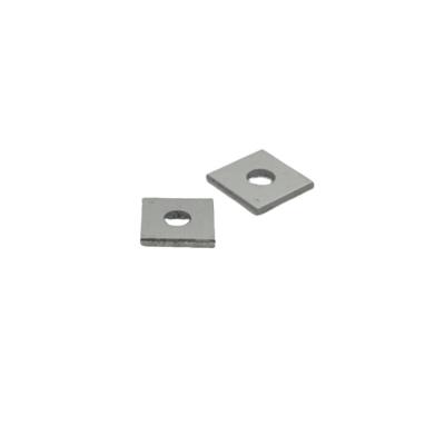 China Corrugated Stainless Steel Square Washers OEM Flat Square Washers for sale