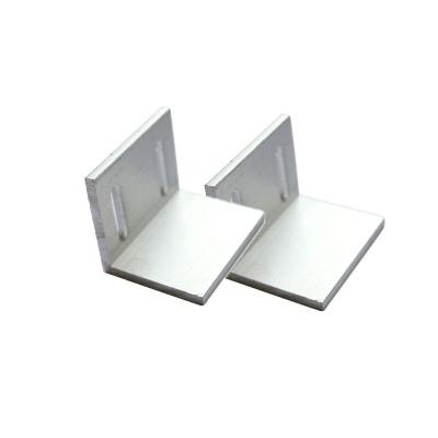 China Curtain Wall Metal Corner Brackets Ceiling Mounting 90 Degree Angle Metal Bracket for sale