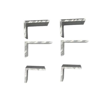 China OEM Aluminium Extrusion Corner Bracket L Shaped For Outdoor Curtain Wall for sale