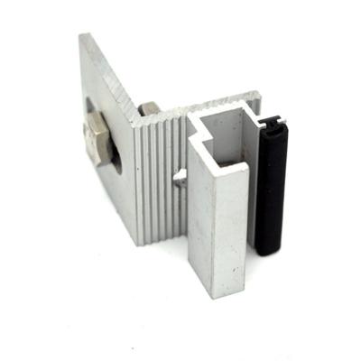 China OEM Industrial Aluminum Extrusion Brackets For Wall/Ceiling Mounting Corner Brace for sale