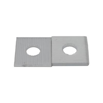 China Cladding Support System Square Plate Washer With Anodizing And Spraying Finish for sale