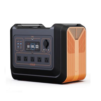 China 2400W Outdoor Camping Portable Solar Power Bank 48V 2232Wh for sale
