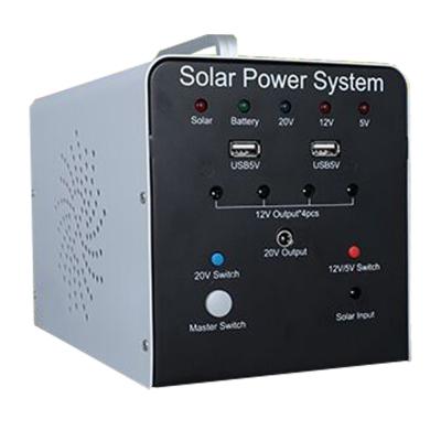 China Wholesale Mini Portable Energy Storage Outdoor Camping Generator 120W Solar Power System à venda