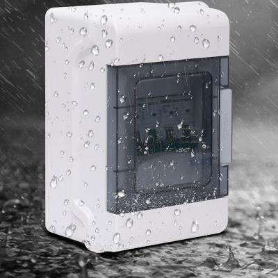 China 6-Way Outdoor Breaker Box IP67 Waterproof Boxes ABS Plastic Junction Boxes Circuit Breaker for Outdoor à venda