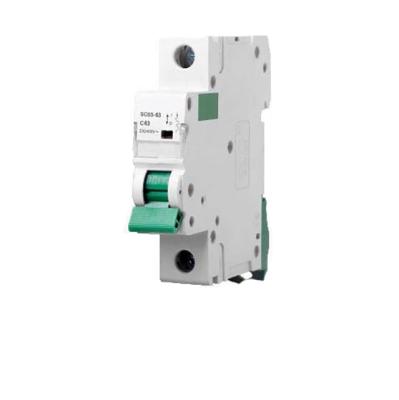 Chine High Quality electrical DC single double pole 1P 2P 3P 4P 40-125A 1A 2A 3A 4A 3 phase MCB mini circuit breakers à vendre