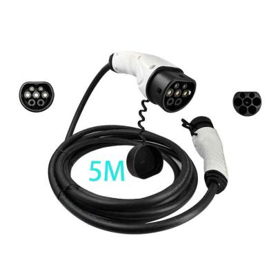 China New energy European standard IEC62196-2type2 ev car charger electric vehicle charging station three-phase 32A charging gun for sale