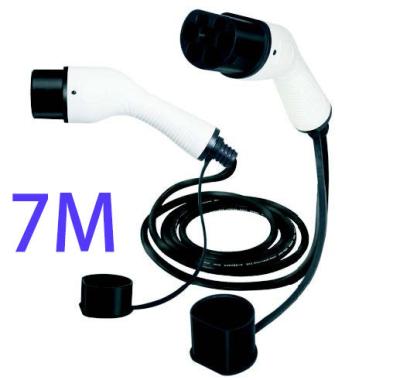 China 32A 250V 7M Length Cable Electric IEC62196-2type2 ev car charger electric vehicle charging station single-phase 32A charging gun for sale