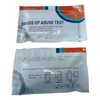 Chine Essai de drogue instantané multi de 3 panneaux de dispositif rapide d'essai de DOA THC-BZO-TML-MOP à vendre