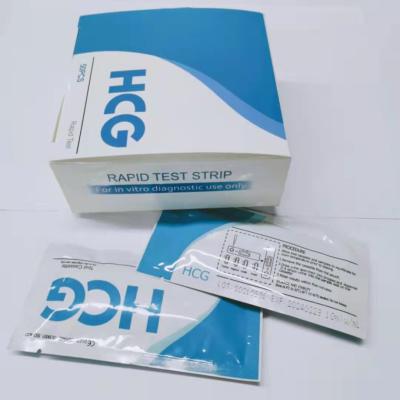 中国 使い捨て可能なセリウムの証明書の急速な尿の妊娠HCGテスト キット 販売のため