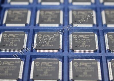 China Microplaqueta programável instantânea 80MHz PIC32MX795F512L-80I/PT do CMOS MCU IC à venda
