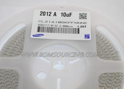 China Condensador de cerámica radial profesional 10V CL21A106KPFNNNE de 10uF 106K en venta