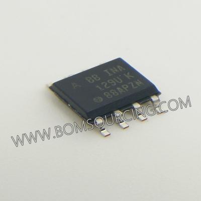 China 1 amplificador 8-SOIC INA129UA INA129U da instrumentação da microplaqueta SMD de IC do circuito integrado do circuito à venda