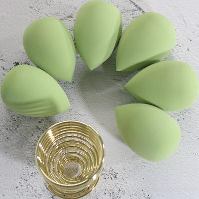 China New Green Girl Makeup Sponge Puff Egg Face Concealer Cosmetic Powder Make Up Blender Sponge Tools DX75 for sale