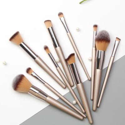 China Wholesale Many Kinds of Make Up Brushes Ten Pieces One Bag for Women Make Up for sale