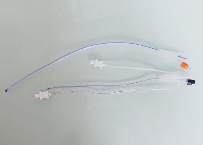 China Double Balloon 2 3 Way Temperature Probe Foley Catheter Medical Silicone Material for sale