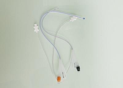 China Medical Silicone Temperature Probe Foley Catheter 2 Way 3 Way 400mm Length for sale