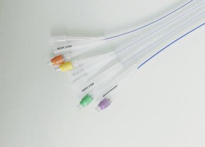 China 6 FR - 26 FR Double Balloon Foley Catheter Different Colors Appearance for sale