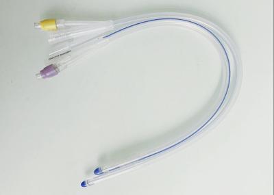 China Silicone Coated Double Balloon Foley Catheter Urinary 2 3 4 Way Types for sale