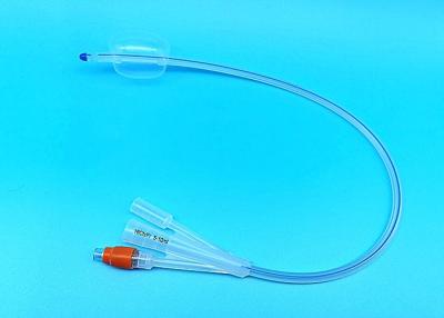China 3 Way Latex Free Foley Catheter With Balloon , Three Way Foley Catheter Silicone Material for sale
