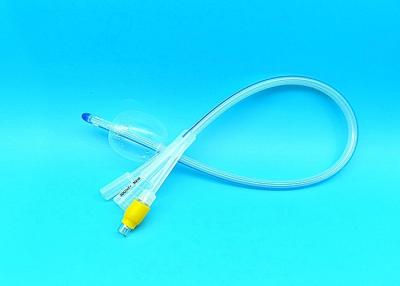 China Latex Free Disposable 3 Way Foley Catheter 3 - 30ml Balloon Capacity for sale