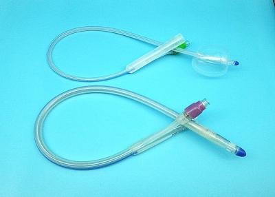 China Medical Supplies 2 Way Foley Catheter Size 6 - 26 Ch/Fr With Good Biocompatibility for sale