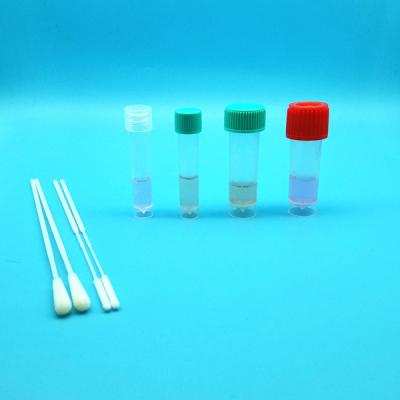 China 5Ml  6Ml 10Ml Sterile Virus Sampling Swab For Collection for sale