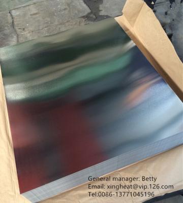 China Smooth Finished Tin Free Steel Sheets for sale