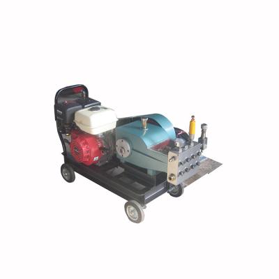 China 400bar Industrial High Pressure Washer Hydro Blasting Water Pump For Pipes Clean for sale
