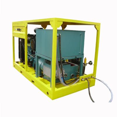 China agua de alta presión Jet Cleaner de Jet Sewer Cleaning Machine System del agua 132kw en venta