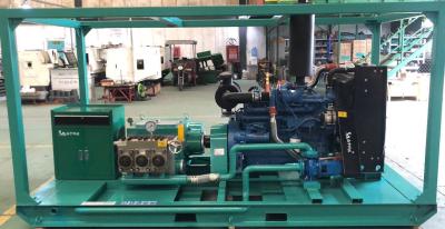 China Ultra High Pressure Industrial Water Blasting Machine Triplex Plungers 1000bar for sale