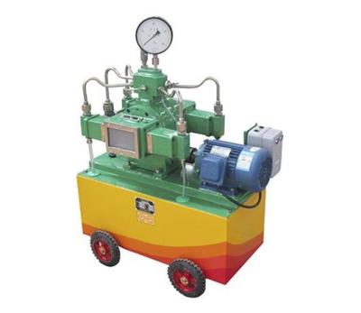 중국 1.1 kw 전기 수력전기 시험 펌프 190 내지 500L/H 내압 시험 물 펌프 판매용