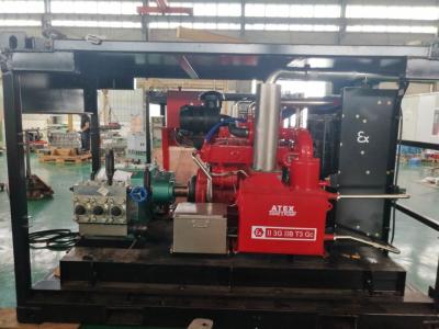 China Diesel Engine ATEX Zone 2 High Pressure Cleaner With DNV Lifting Frame Explosion Proof for sale