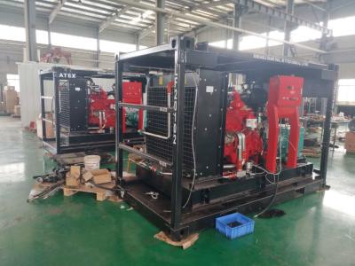 China ATEX  ZONE 2 High Pressure Pump Unit Offshore Water Jetting Pumps for sale