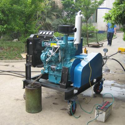 China 15kw 450bar Waterjet Reinigingsmachine Waterjet rioolmachine Te koop