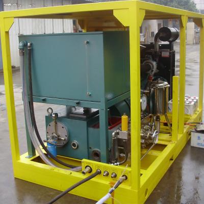 China Agua de alta presión Jetter del agua de la máquina de alta presión industrial de la limpieza en venta