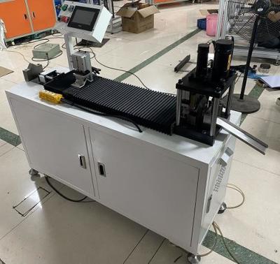 China 220V Air Filter Making Machine , 7pa Card Cover Pneumatic Pressing Machine en venta