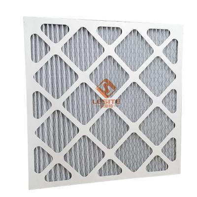China Commerical G3 G4 Merv 8 Hepa Air Filter For HVAC ,  Pleated Panel Filter for sale