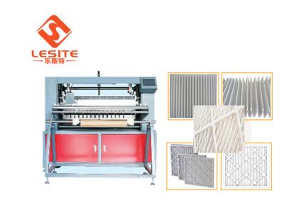 China Máquina del plegamiento de la papiroflexia de ISO9001 380V, papel de filtro que plisa la máquina en venta