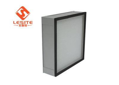 China Square Large Media Area F9 Flat Panel Filter , Hepa Filter For AC Vent for sale