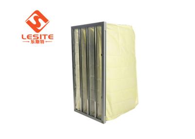 China Cleanroom Use F5 F6 F7 Fiberglass Hepa Filter High Filtration Efficiency for sale