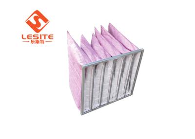 China Buen filtro de bolso de aluminio de la permeabilidad F8 del aire para no el sitio del polvo en venta
