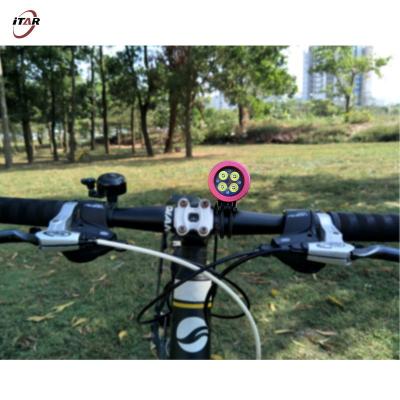 China Tempo a longo prazo 2000 faróis IP65 impermeável da bicicleta do diodo emissor de luz dos lúmens eficientes à venda