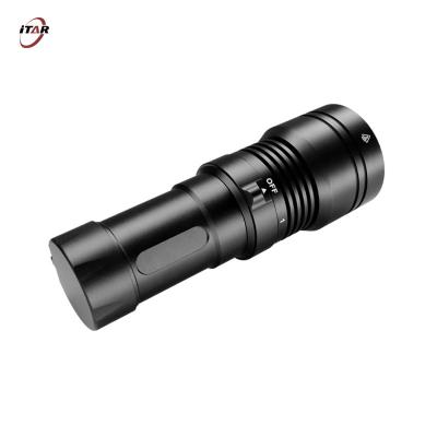 China Rechargeable Scuba Diving Torch Light IP68 For Underwater Emergency for sale