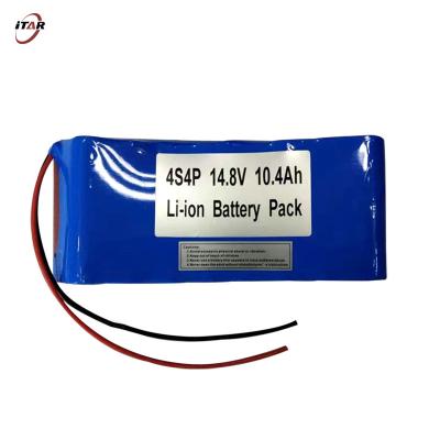 China 11.1V 23.4Ah Rechargeable Li Ion Battery Pack 18650 259.74Wh 3S9P for portable head torch for sale