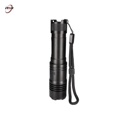 China 2160 Lumen 20W Rechargeable LED Flashlight With 21700 Li Ion Battery for sale