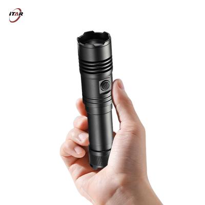 China Battery Powered Rechargeable LED Flashlight 20W 2160 Lumen for sale