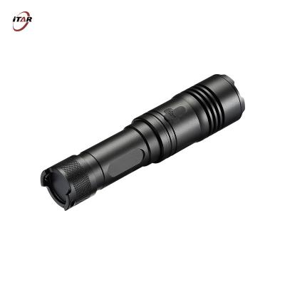 China Hard Anodized Powerful LEP 9W Tactical Torch Rechargeable Strong Penetration Waterproof for sale